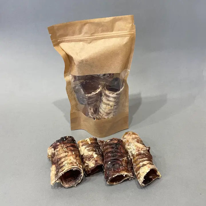 Cut Beef Trachea 100g - Infinitydogtreats